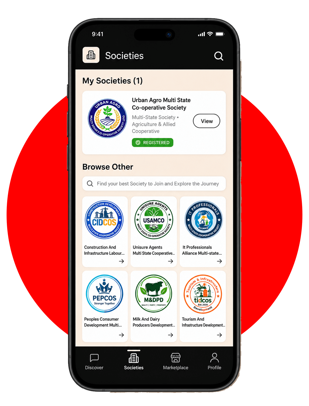 COOP MRM Dashboard Manage View